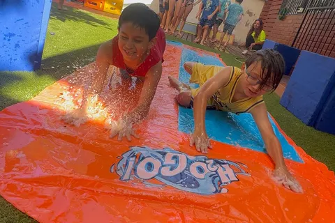 Actividades de Animación deportiva en un cumpleaños infantil